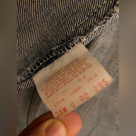 Vintage Light Blue Denim Jacket Great Western Garment Co (M) - Picture 9 of 11